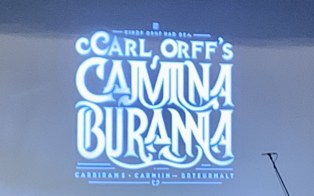 Carmina Burana im Freiberger Tivoli statt auf dem Schlossplatz