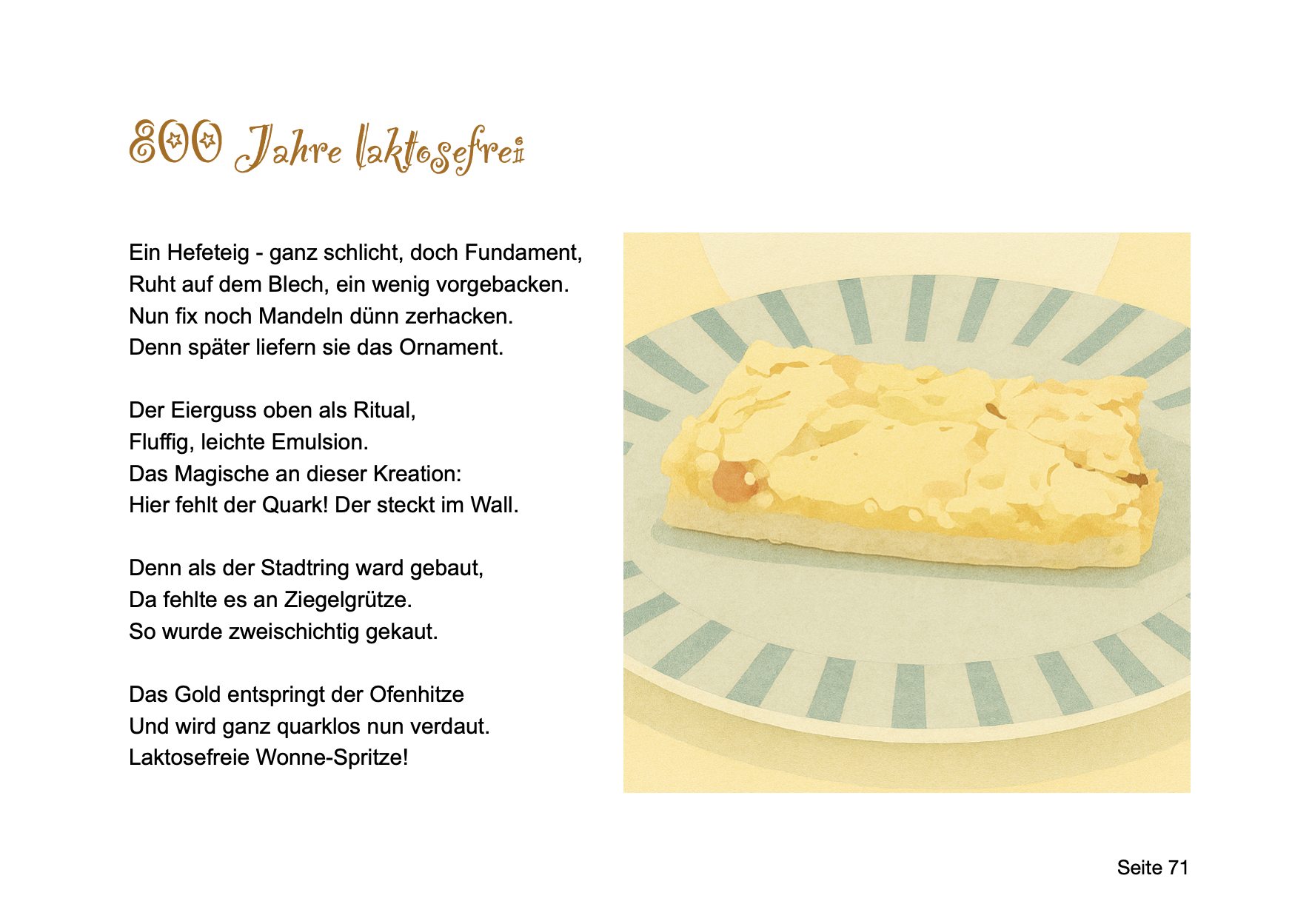 Freiberger Eierschecke Freiberger Eierschecke