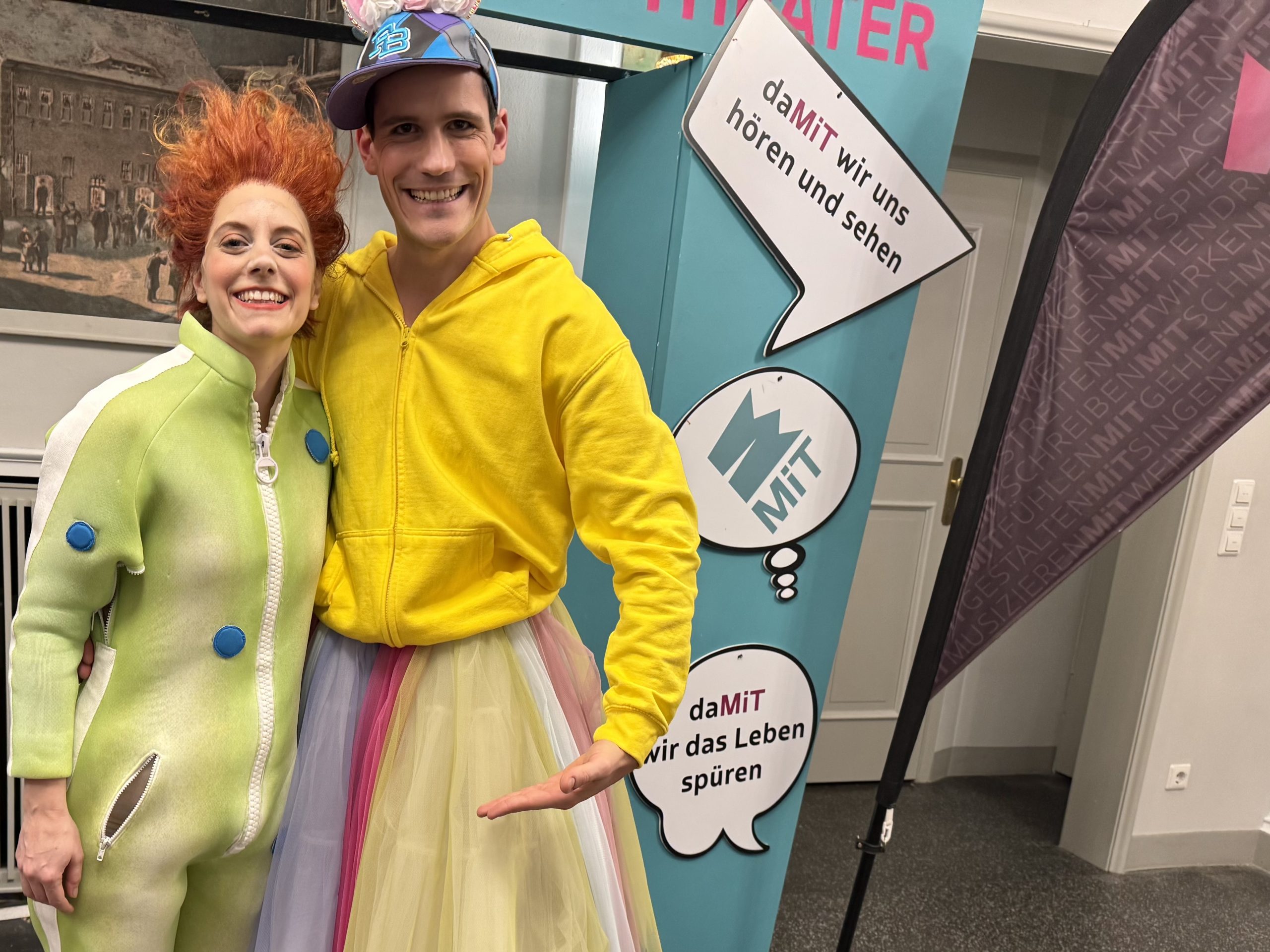 Cornelia Wöß und Fabian Vogt. Sams Cornelia Wöß und Fabian Vogt. Sams