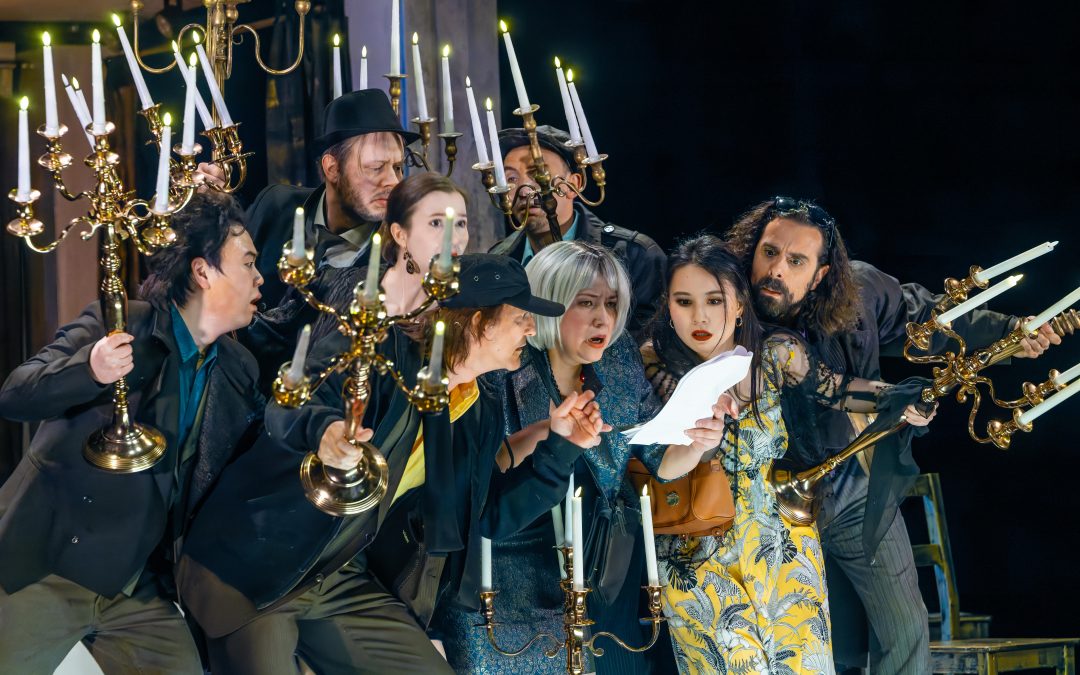 Szene aus Gianni Schicchi und Bajazzo am Mittelsächsischen Theater Freiberg
